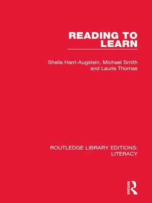 cover image of Reading to Learn